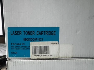 CYAN Laser Toner Cartridge Oki C710, 711 series printers N, DN, DTN, CDTN - Picture 1 of 2