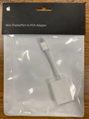 Apple Mini Display Port to VGA Adapter Computer New Sealed - Image 1 of 4