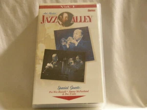 ART HODES Jazz Alley Vol 1 Doc Evans Pee Wee Russell Jimmy McPartland VHS tape - Picture 1 of 3
