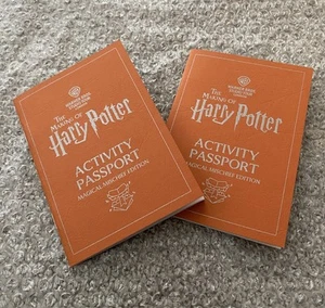 Harry Potter The Making Of Studio London Passport Magical Mischief X2 Bundle Set - Picture 1 of 6