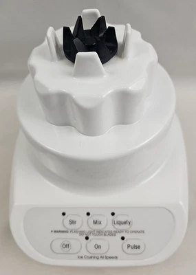 KitchenAid Blender Motor Base White Replacement Part KSB3WH Tested Base Only - Image 1 of 4