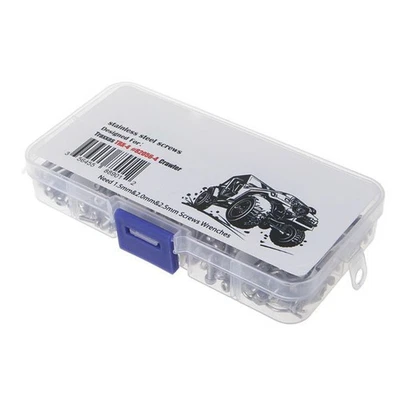 387 Pcs/Set Stainless Stelel Screws Set For Traxxas TRX-4 1/10 RC Car Crawler C - Image 1 of 4
