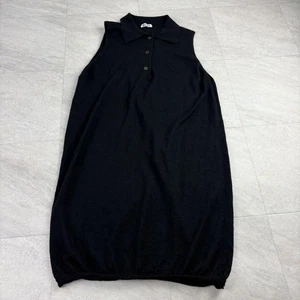 Miu Miu Kaschmir/Seide ärmelloses Kleid Damen Japan Größe L/US Größe M schwarz - Bild 1 von 7