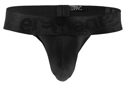 Tanga ErgoWear G-String MAX audaz elástica con bolsa de apoyo en negro 1746 139 Foto 1 de 4