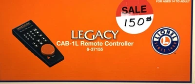 Lionel 6-37155 O Legacy Cab-1L Remote Controller - Image 1 of 2