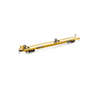 Athearn N F89F Trailer TTX/Yellow #151267 ATH14345 N Vehicles - Picture 1 of 2