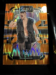 2024 WWE Select Orange Flash Prizm Tyler Breeze - Picture 1 of 2