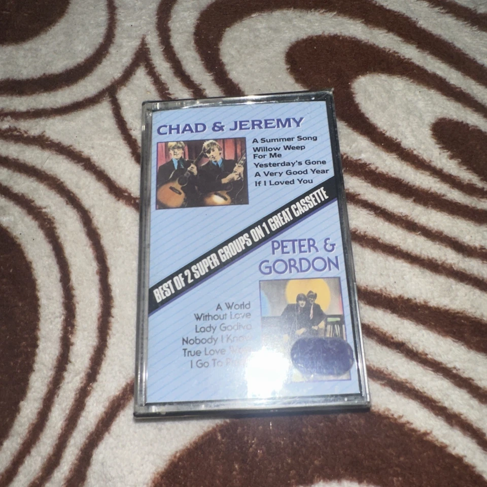 CHAD & JEREMY / PETER & GORDON BEST OF 2 SUPER GROUPS ON ONE CASSETTE - Image 1 of 3