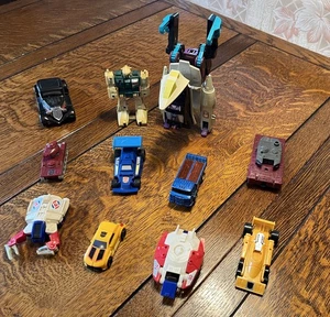 Vintage Transformers Toys Bundle Job Lot 11pcs Hasbro Takara Tomy etc. SF Robot - Picture 1 of 16