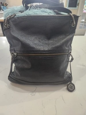 Bolso Hobo Bandolera Convertible de Cuero Negro The Sak | Estilo Plegable o Cartera Foto 1 de 4