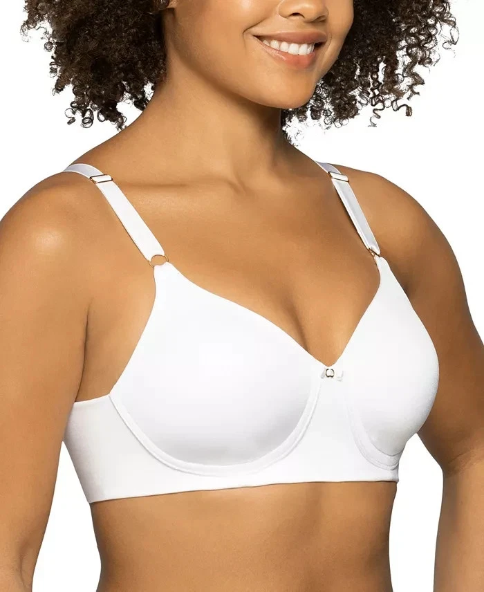 Vanity Fair E3714 Beauty Back® Full Coverage Wireless Bra 72345 White 34C - Image 1 of 4