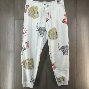 Air Jordan Herren Brooklyn Fleece Jogginghose Weiß Größe Medium FN4547-133 - Bild 1 von 10