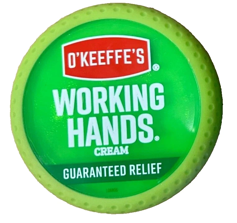 Crema de manos de trabajo O'Keeffe's - 3,4 OZ cada paquete de 2 ofertas... nueva (49) Foto 1 de 1