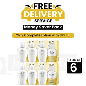 OLAY Loción Diaria Ligera 100 ml - Crema Facial Hidratante, Calmante y SPF15 - Imagen 1 de 8