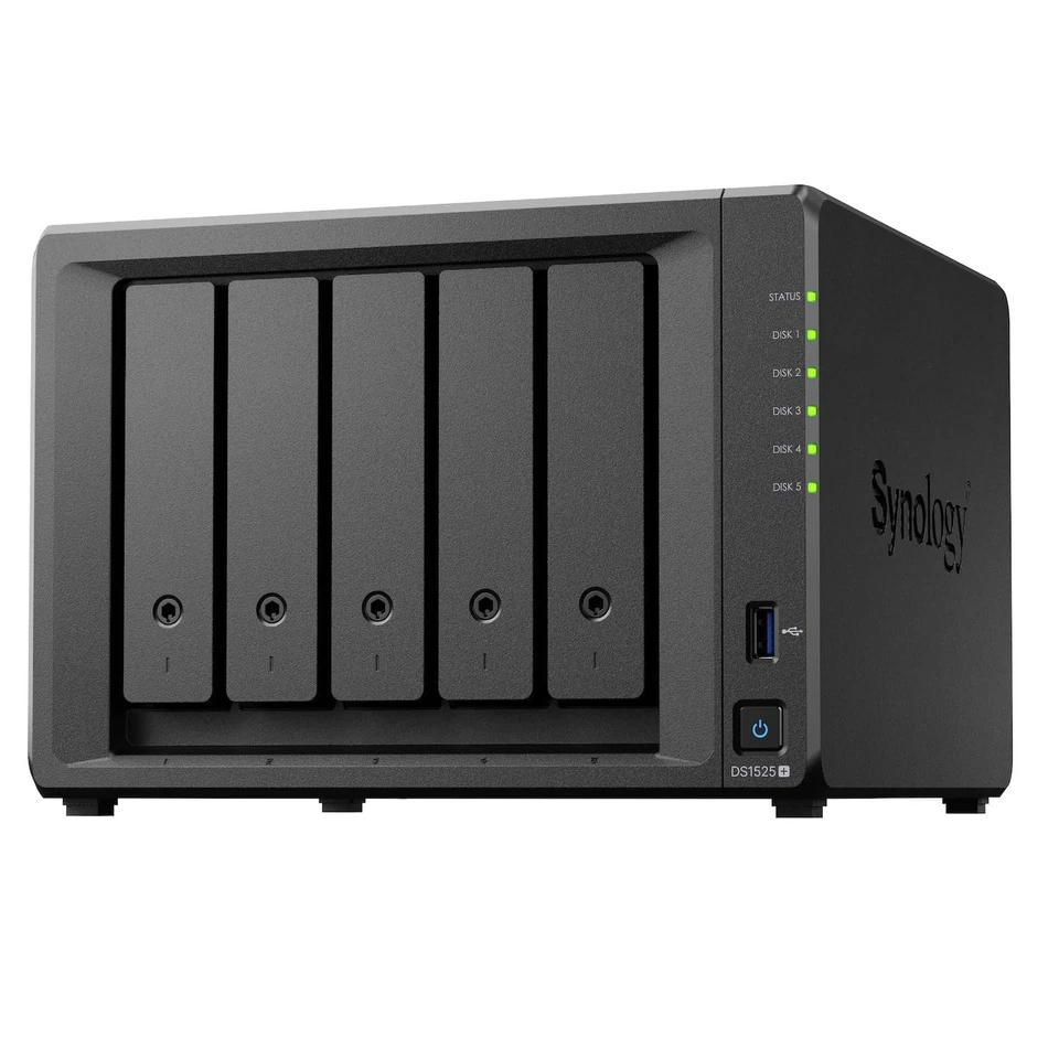 Synology DS1525+ DiskStation DS1525+ 5-Bay NAS Diskless - Image 1 of 1