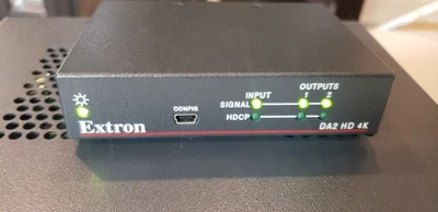 Extron DA2 HD 4K HDMI 4K Distribution Amplifier 60-1480-01 - Image 1 of 2