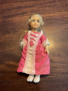 AmerIcan Girl Elizabeth mini doll 6" Victorian Pink Dress Retired - Picture 1 of 13