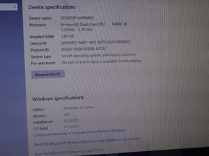 Asus K50I 15.6" Laptop Intel Pentium T4400 CPU 2.2GHz, 3GB RAM, 320GB HDD - Picture 1 of 10