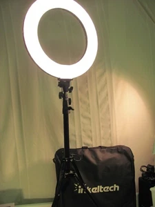 Inkeltech Ring Light - 18 inch 60 W Dimmable LED Ring Light Kit with Stand - Picture 1 of 11