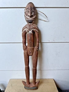 Old Papua New Guinea Female Ancestor Spirit Figure Food Hook - OCEANIC ART - Bild 1 von 9
