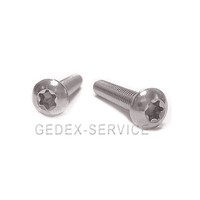 Linsenkopfschrauben TORX Edelstahl ISO 7380 M3 M4 M5 M6
