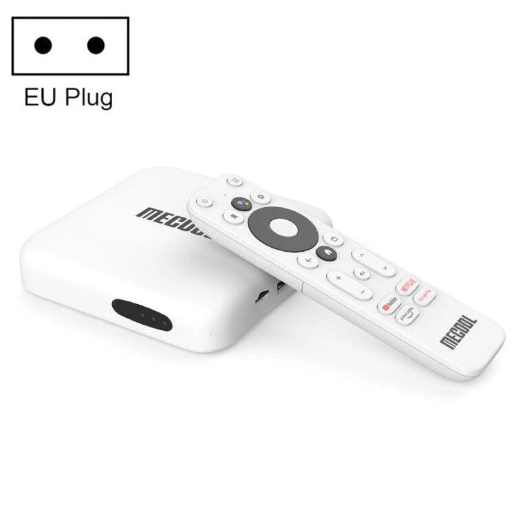 MECOOL KM2 4K Smart TV BOX Android 10.0 Mediaplayer mit Fernbedienung, Amlogi - Bild 1 von 4