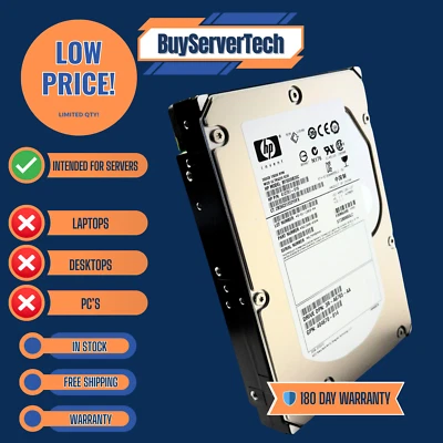 HP 412751-016 300GB 15K U320 HDD  411089-B22 411261-001 3R-A6765-AA | Warranty - Image 1 of 4