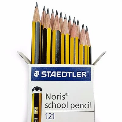 Staedtler Noris School Pencils 121 - Boxed - In Grades HB/B/2B/H/2H - Image 1 of 4