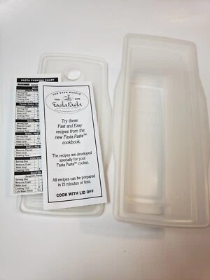 The Original Fasta Pasta Microondas Cocina Vintage + Tabla de Cocina Foto 1 de 2