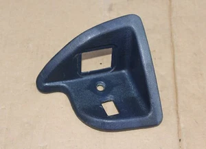 MERCEDES-BENZ W123 S123 T WAGON REAR SEAT BACKREST LOCK COVERING LEFT BLUE OEM - Picture 1 of 5