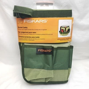 Fiskars 5 Gal Garden Bucket Caddy Carry & Organize Tool & Yard Tote *READ* - Picture 1 of 12