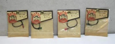 Lote De Colección De 4 Nuevo De Lote Antiguo Aristo - Grano Artesanal De Trigo Bombillas Rojo Y Verde 12V Foto 1 de 4