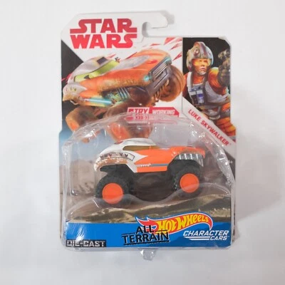 Star Wars Hot Wheels All-Terrain Luke Skywalker 2017 NEW! - Image 1 of 3