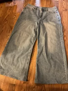 On 34th Women’s Wide Leg Jeans Size 14s - Picture 1 of 3