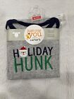 Carter's Just One You 6 Month Baby Boy Holiday Hunk Christmas Bodysuit Brand New