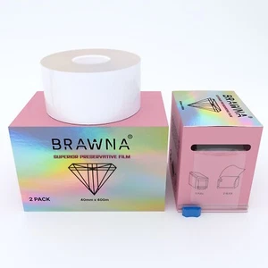 BRAWNA - 800M Klarsichtfolie für PMU, Microblading, Augenbrauenlaminierung, Wimpernlifting - Bild 1 von 5