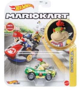 Hot Wheels Mario Kart Bowser JR Flame Flyer Kart Brand New - Picture 1 of 4