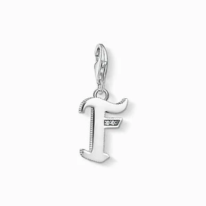 Thomas Sabo Sterling Silver Gothic Letter Charm Pendant - Picture 1 of 1