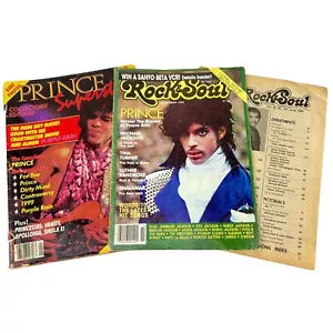 Nov 1984 ROCK & SOUL Magazine PRINCE Michael Jackson + June 1985 & SUPERSTAR - Picture 1 of 24
