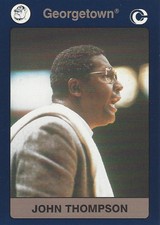 1991 Collegiate Collection Georgetown Hoyas #1 John Thompson
