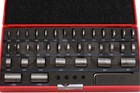 Shars 0.050" to 1" 36 PCS Steel Round Space Gage Block Hardened Set S}