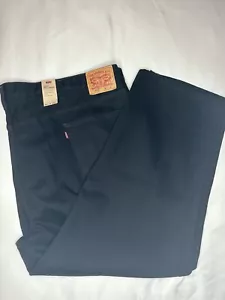 Levi’s 550 Men Jeans Size 54x30 Relaxed Black Denim Red Tab Big & Tall NWT - Picture 1 of 10