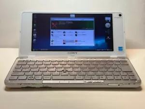 SONY VAIO VGN-P70H Pocket Style PC Crystal White 8 inch Atom Z520 2GB 60GB Japan - Picture 1 of 20
