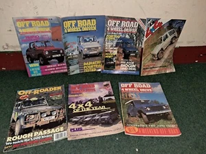 OFF FORAD  4 wheel drive magazine x 7 - Imagen 1 de 5