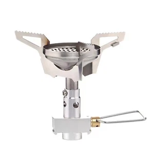 2300W Outdoor Camping Hiking Gas Burner Head Portable Windproof Cooking Stove - Picture 1 of 13