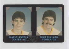 1985-86 7-Eleven NHL Collectors' Series Mario Lemieux Mike Bullard Rookie RC HOF