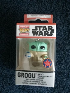 Funko Pocket Pop! Star Wars Macys Thanksgiving Day Parade Grogu Keychain, New - Picture 1 of 5