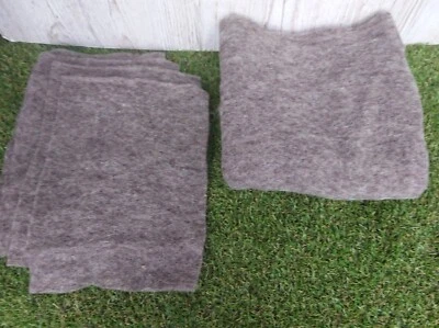Natural Grey British Breed Prefelt, Needle/Wet Felting Sculpture,3D Craft Etc.