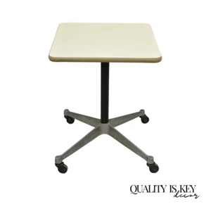 Vintage Eames Herman Miller Rolling Contract Side Table Mid Century Modern - Picture 1 of 10