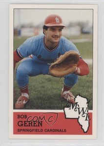 1983 Fritsch Midwest League Stars of Tomorrow Bob Geren #308
